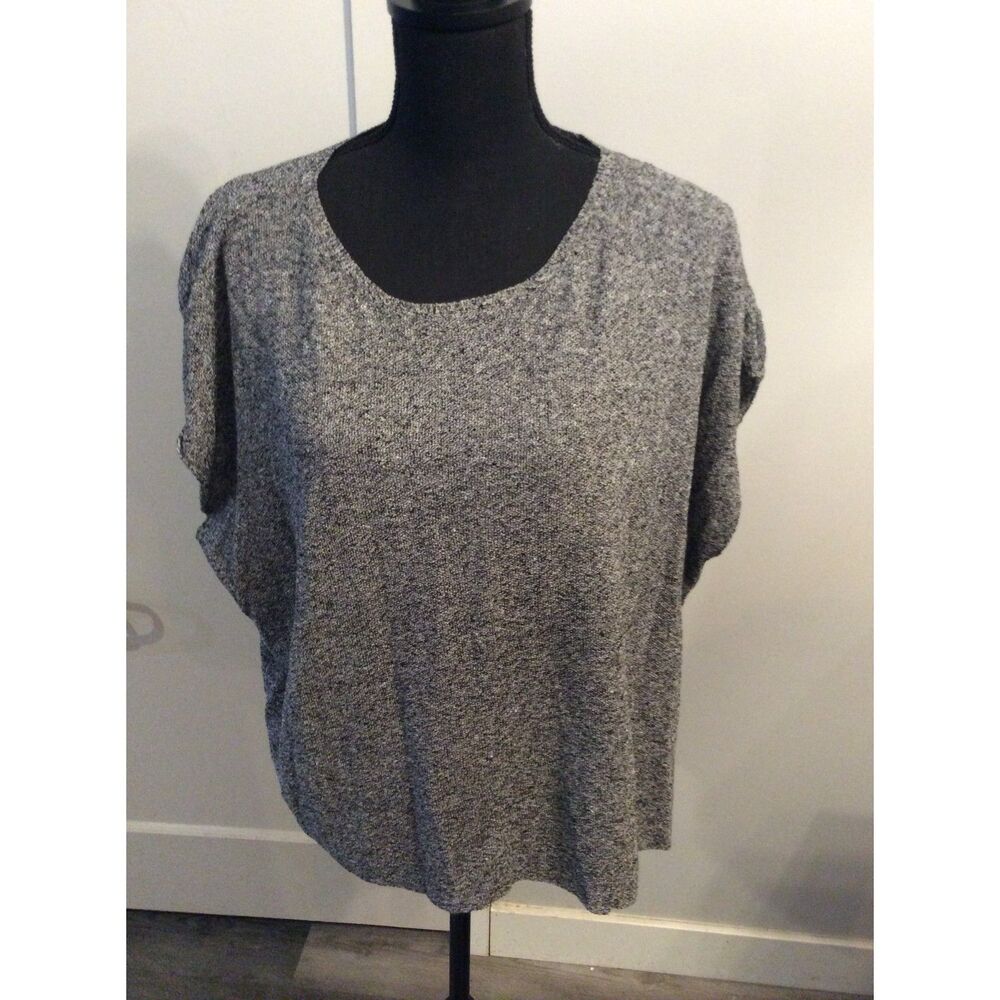 Eileen Fisher XL Organic Linen Hemp Blend Oversized Top Women's